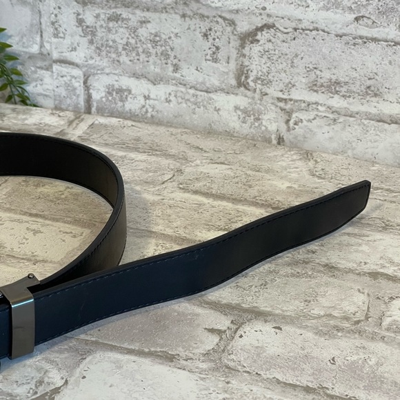 SLIDEBELTS Vegan Synthetic Leather Sliding Locking Click Belt Men’s size 30-40 - Picture 3 of 7